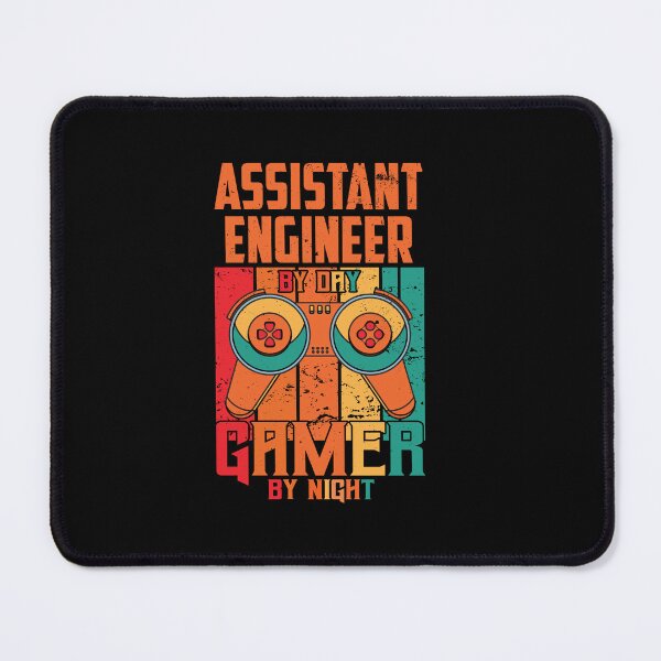 Item preview, Assistant Engineer By Day Gamer By Night: Funny Assistant Engineering Gift designed and sold by Adexyl.