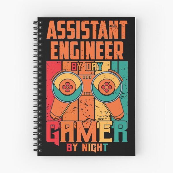 Item preview, Assistant Engineer By Day Gamer By Night: Funny Assistant Engineering Gift designed and sold by Adexyl.