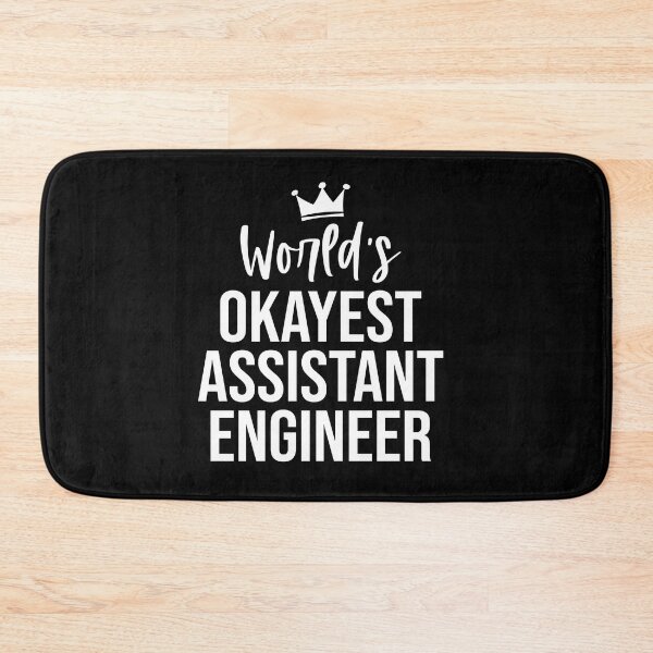 Item preview, World's Okayest Assistant Engineer: Funny Assistant Engineering Gift designed and sold by Adexyl.