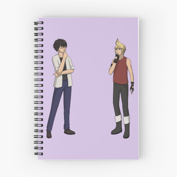 Item preview, Two anime boys looking at each other confusedly designed and sold by HeatherPhn.