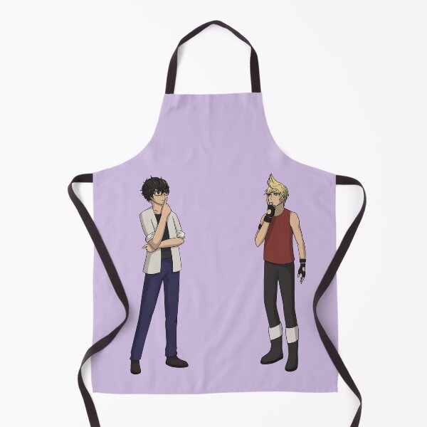 Item preview, Two anime boys looking at each other confusedly designed and sold by HeatherPhn.