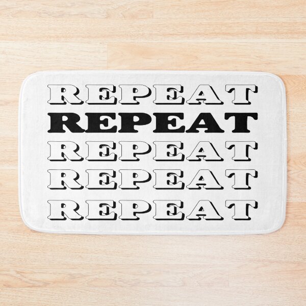 Item preview, REPEAT designed and sold by Ninadvartak303.