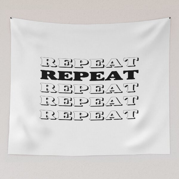 Item preview, REPEAT designed and sold by Ninadvartak303.