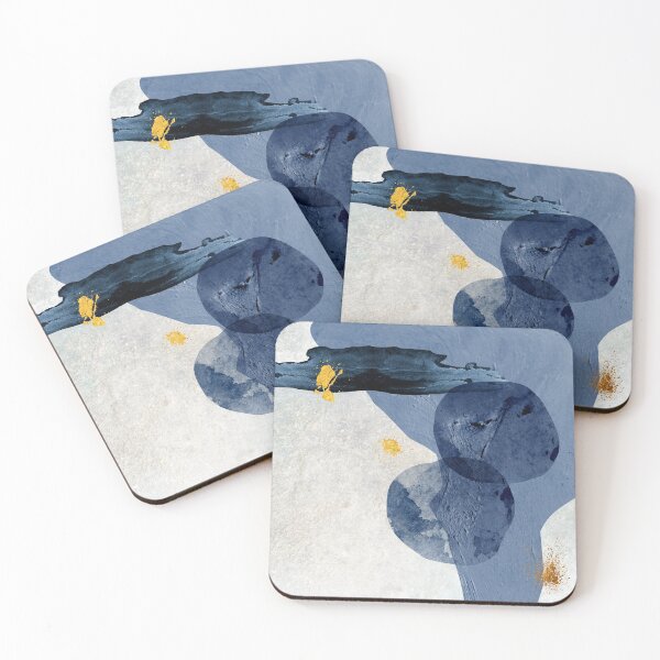 Item preview, Abstract Navy and Gold designed and sold by UrbanEpiphany.