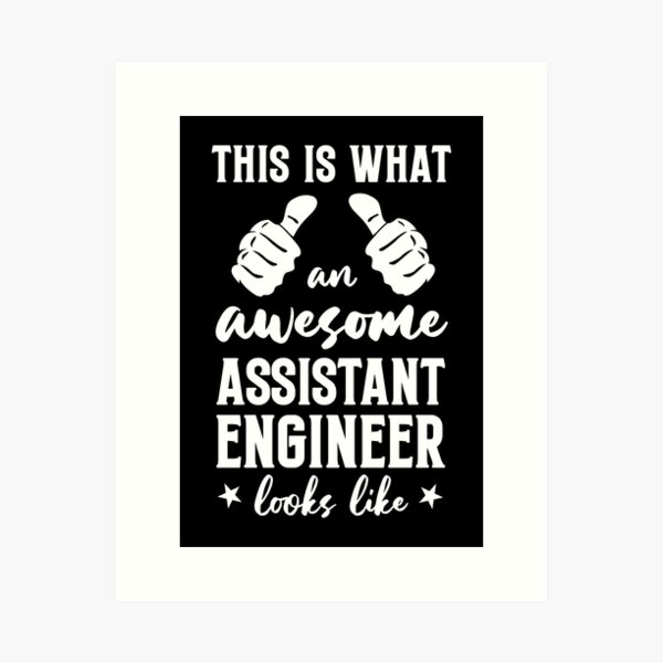 Item preview, This Is What An Awesome Assistant Engineer Looks Like: Funny Assistant Engineering Gift designed and sold by Adexyl.