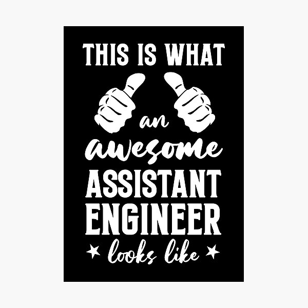 Item preview, This Is What An Awesome Assistant Engineer Looks Like: Funny Assistant Engineering Gift designed and sold by Adexyl.