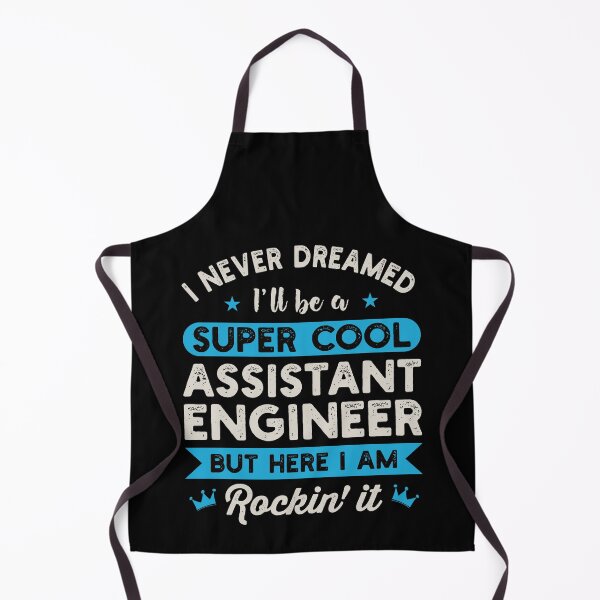 Item preview, I Never Dreamed I'll Be A Super Cool Assistant Engineer: Funny Assistant Engineering Gift designed and sold by Adexyl.