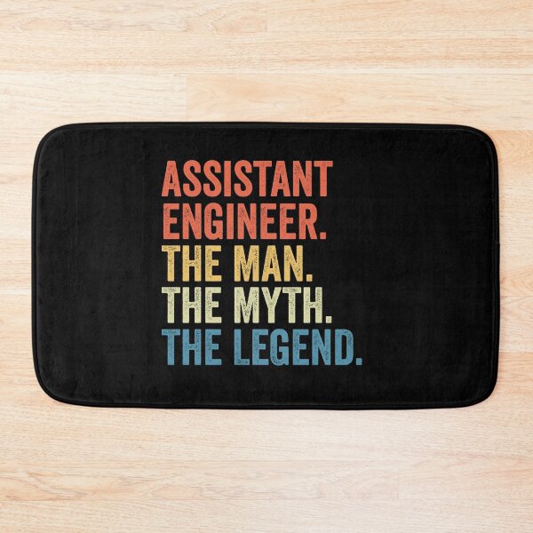 Item preview, Assistant Engineer The Man The Myth The Legend: Funny Assistant Engineering Gift designed and sold by Adexyl.