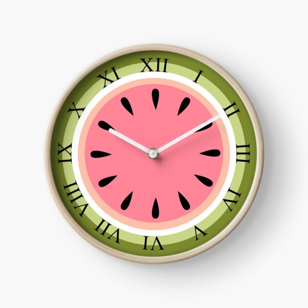 Watermelon Clock Clock