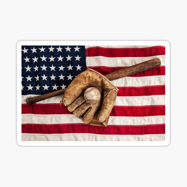 Vintage Baseball 1 Sticker
