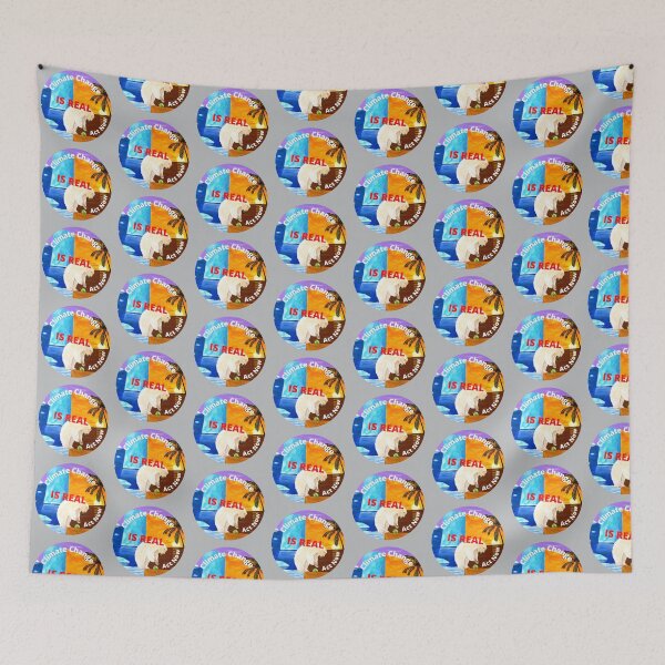Item preview, Climate Change Is Real. Act Now designed and sold by Bagsyrose.