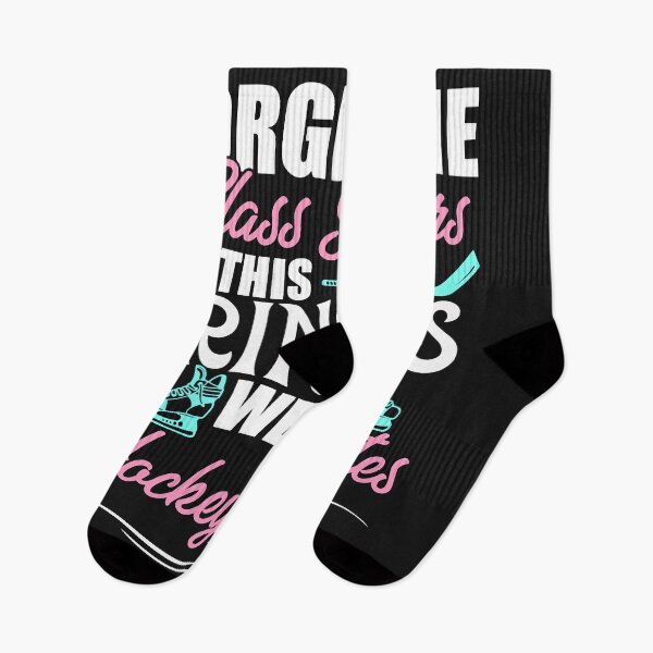 Item preview, Forget The Glass Slippers This Princess Wears Hockey Skates Classic T-Shirt designed and sold by MelaniePerrenot.