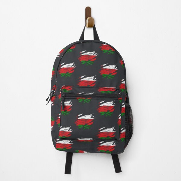 Item preview, Ripped Rip Open Oman Flag Palm designed and sold by rafaeltto.