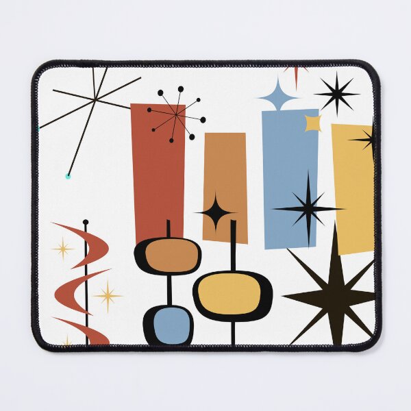 Item preview, Whimsical Retro Geometric MCM Style Art designed and sold by Blair Belle.