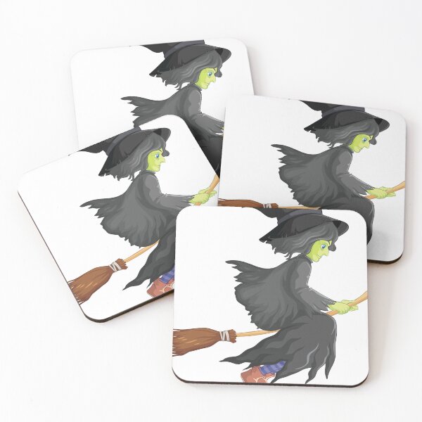 Item preview, Flying Witch Old Witch on  Silhouette   - Halloween Party Decoration  designed and sold by ArtByMigdad.