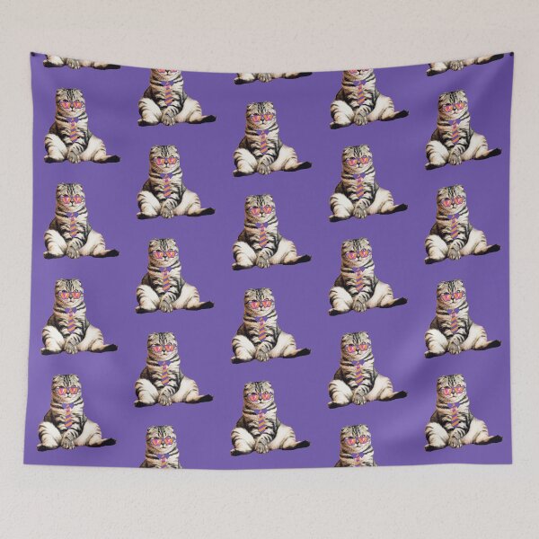 Item preview, Funny Cute Cat With Funky Glasses N4 designed and sold by iziskosmos.