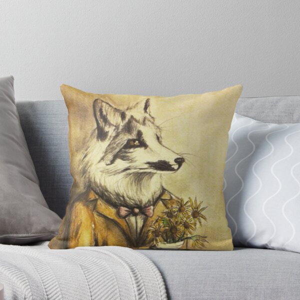 Artikelvorschau, Marmor Fuchs mit Blumen entworfen und verkauft von Jeanette  Treacy.
