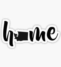 WASHINGTON STATE HOME Sticker