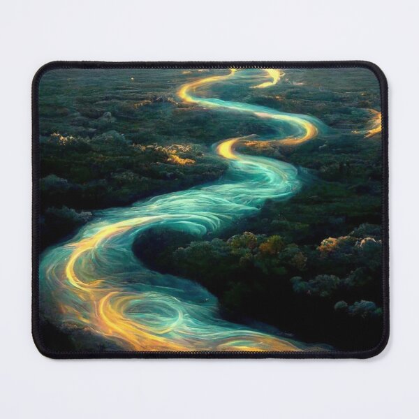 Item preview, The River of Light ai generated art bot prompt designed and sold by botprompts.