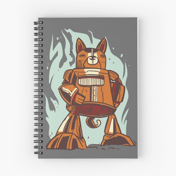 Item preview, Robot Dog Anime designed and sold by bennetthuskers.