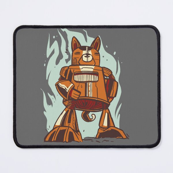 Item preview, Robot Dog Anime designed and sold by bennetthuskers.