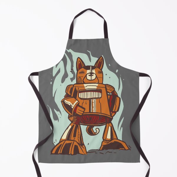 Item preview, Robot Dog Anime designed and sold by bennetthuskers.