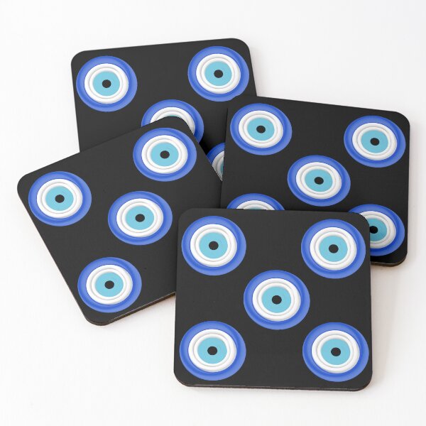 Item preview, Evil Eye Protection sticker,3d circle art sticker, Magic eye five set sticker. designed and sold by sunlightdesign.