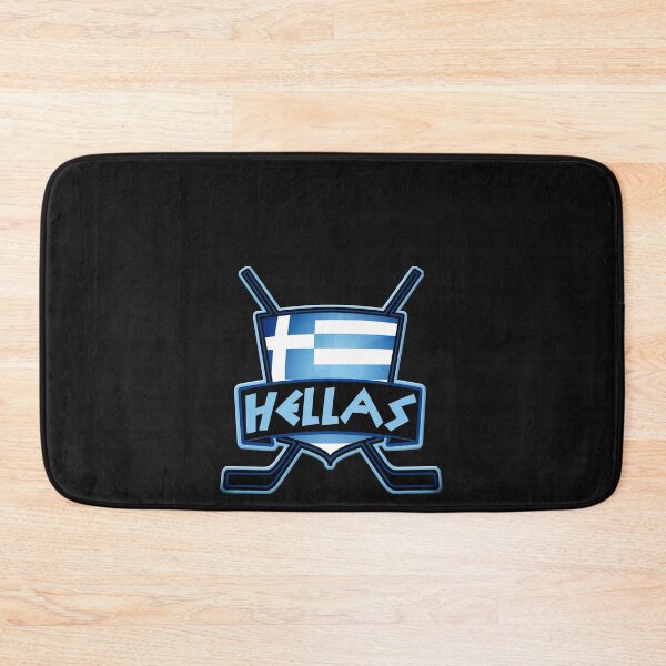 Item preview, Greece Ice Hockey Flag Logo, Hellas Classic T-Shirt designed and sold by MelaniePerrenot.