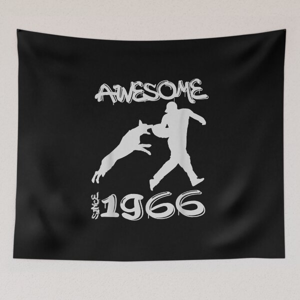 Item preview, Awesome since 1966. Agility Dog Training Graffiti Design  designed and sold by Jackwidforss.