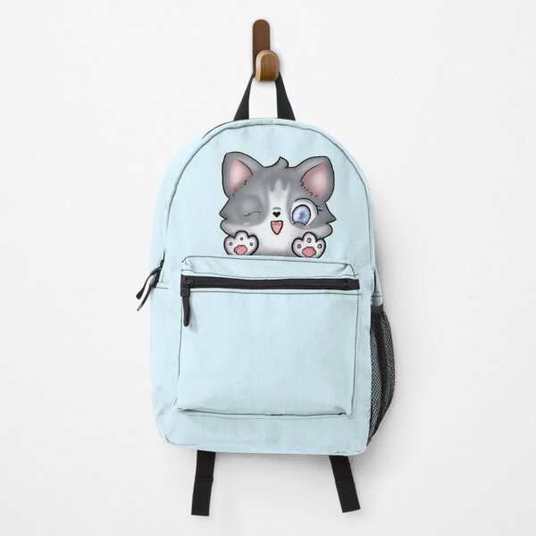 Item preview, Winking Kawaii Kitten Cute Cat Cartoon For Animal Lovers designed and sold by NicholiCosplay.