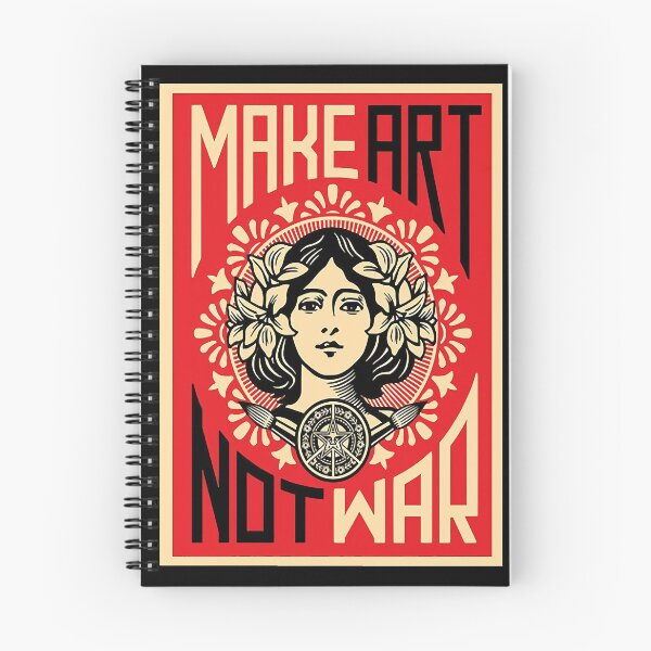 Item preview, best seller make art not war designe designed and sold by ShawneHasty01.