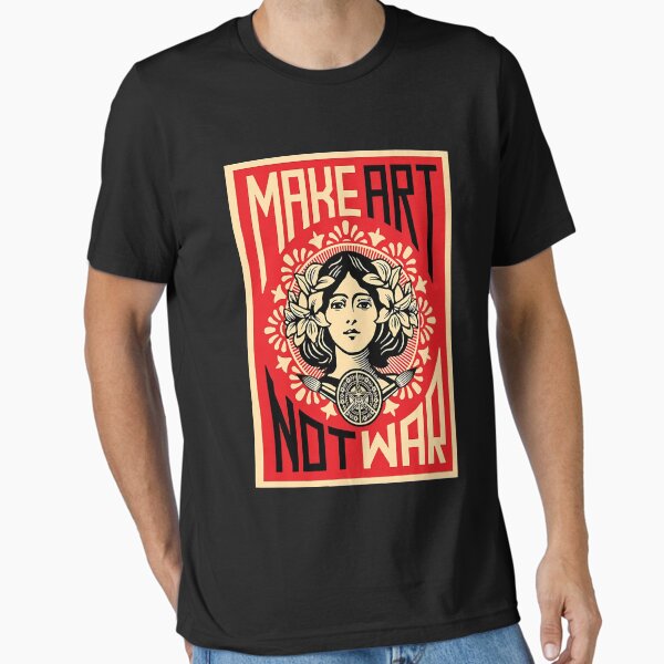 Item preview, best seller make art not war designe designed and sold by ShawneHasty01.