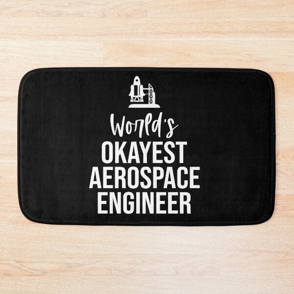 Item preview, World's Okayest Aerospace Engineer: Funny Aerospace Engineering Gift designed and sold by Adexyl.