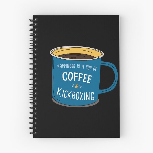 Item preview, Kickboxing & Coffee is happiness designed and sold by orlumbuspirate.