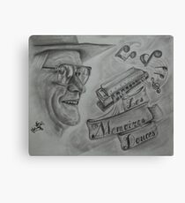Portrait of a Cajun Storyteller Canvas Print