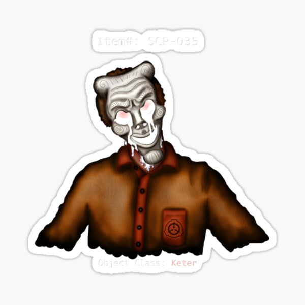 SCP-035 Sticker by Kuukikyu