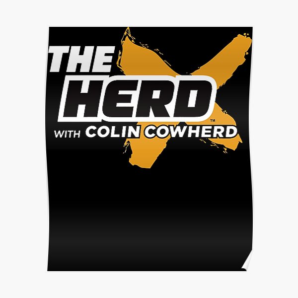 Men_s The Herd with Colin Cowherd Sticker for Sale by