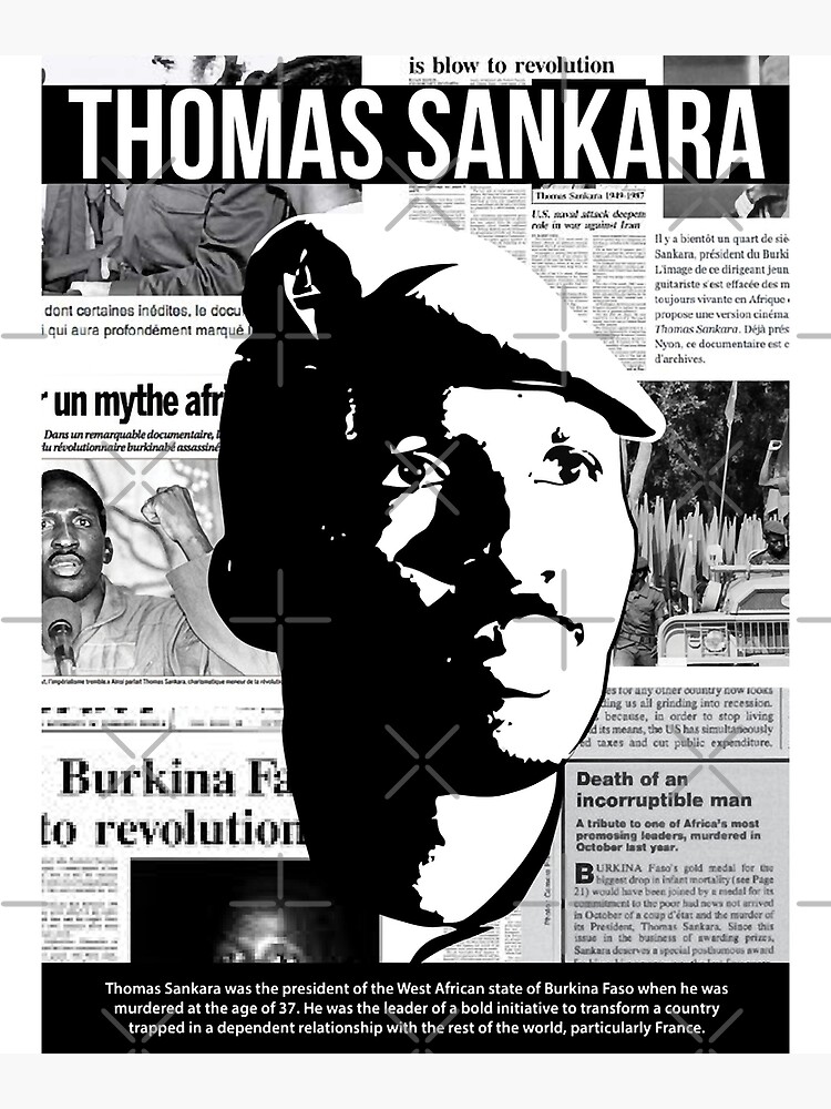 Thomas Sankara Lumumba Burkina Faso Design Retro Gift Cool Men
