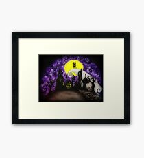 Für immer Halloween Nightmare Love Gerahmter Kunstdruck