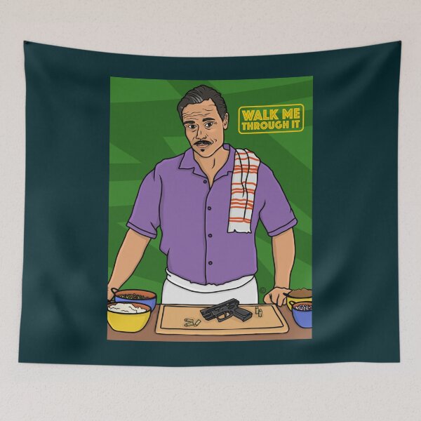 Item preview, Lalo Salamanca Walk Me Through It Print   designed and sold by SurBag.