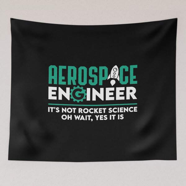 Item preview, Aerospace Engineer It's Not Rocket Science Oh Wait Yes It Is: Funny Aerospace Engineering Gift designed and sold by Adexyl.