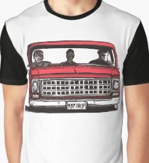 MMM DROP in red Graphic T-Shirt