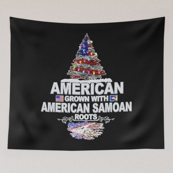 Item preview, Christmas Tree  American Grown With American Samoan Roots - Gift For American Samoan From American designed and sold by ShawneHasty01.