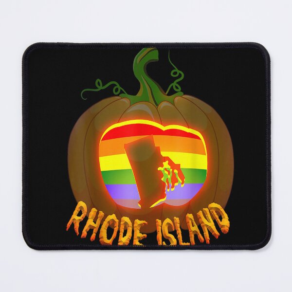 Item preview, LGBT Pumpkin halloween rhode island tshirt designed and sold by BailenHamlet.