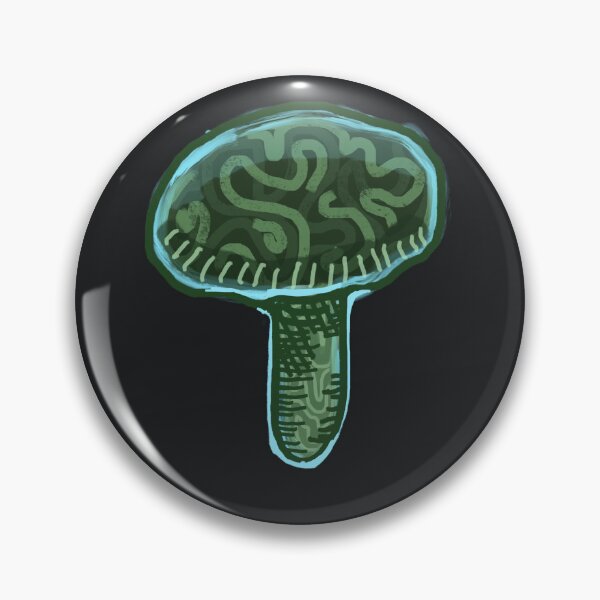 Item preview, Green and  Cyan Mushroom designed and sold by dialon25.