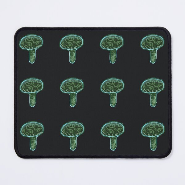 Item preview, Green and  Cyan Mushroom designed and sold by dialon25.