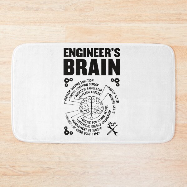 Item preview, Engineer's Brain: Funny Aerospace Engineering Mechanical Engineer Gift designed and sold by Adexyl.