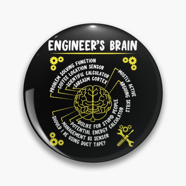 Item preview, Engineer's Brain: Funny Auto Engineering Mechanical Engineer Gift designed and sold by Adexyl.