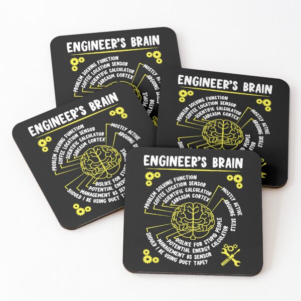 Item preview, Engineer's Brain: Funny Auto Engineering Mechanical Engineer Gift designed and sold by Adexyl.