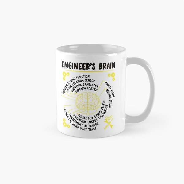 Item preview, Engineer's Brain: Funny Auto Engineering Mechanical Engineer Gift designed and sold by Adexyl.